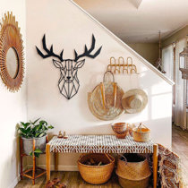 Soft animal head wall decor deals